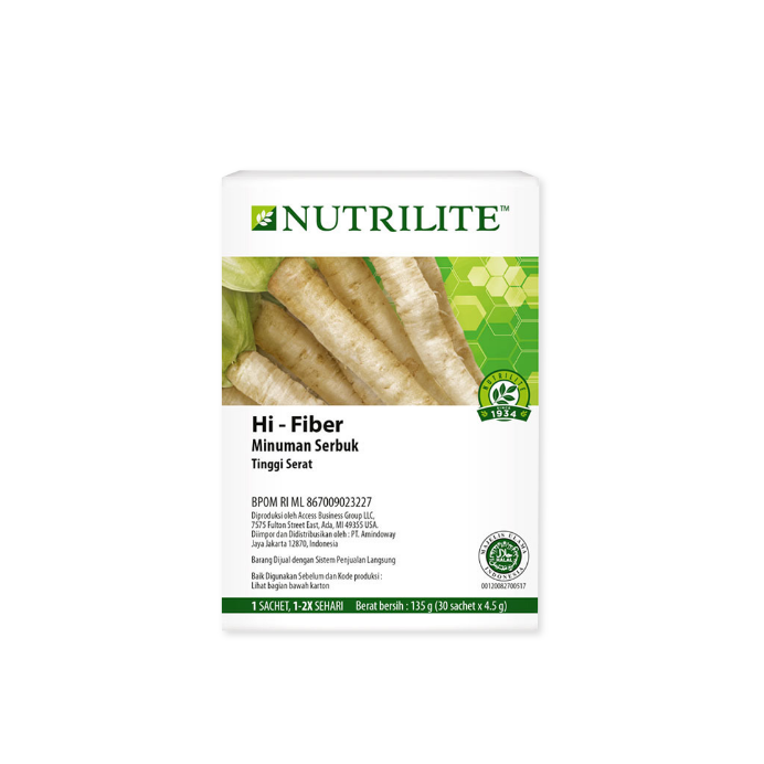 Nutrilite Hi Fiber Powder Nutrition Categories Amway Indonesia